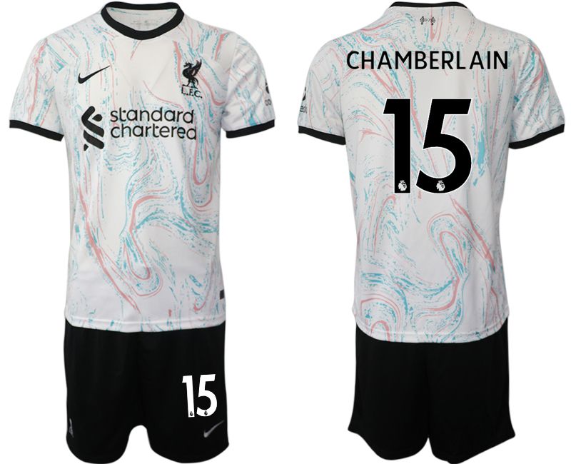 Men 2022-2023 Club Liverpool away white #15 Soccer Jersey